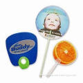 Mini Hand Fans with Round Shape, Available in Various Shapes, Sizes and Colors
